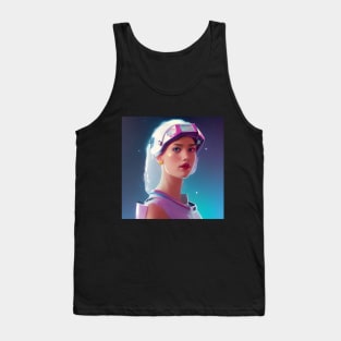 80s Cyber Girl Tank Top